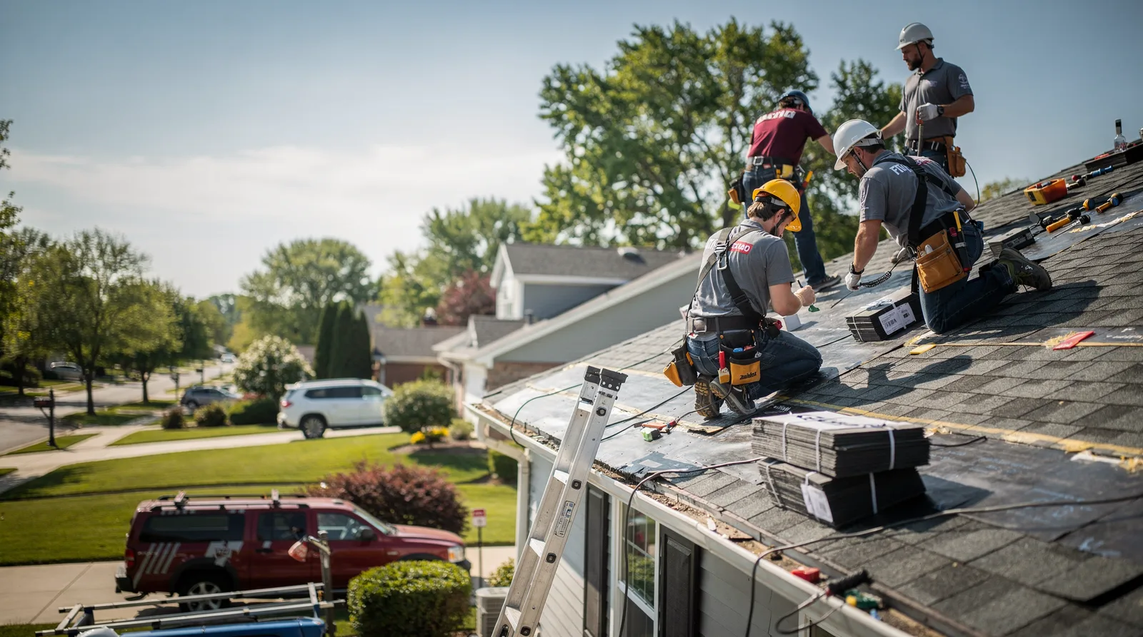 Roof Repair in Shawmut, ME around you